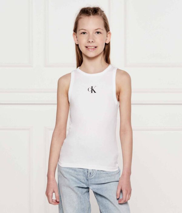 

Футболки Slim fit Calvin Klein Jeans, белый
