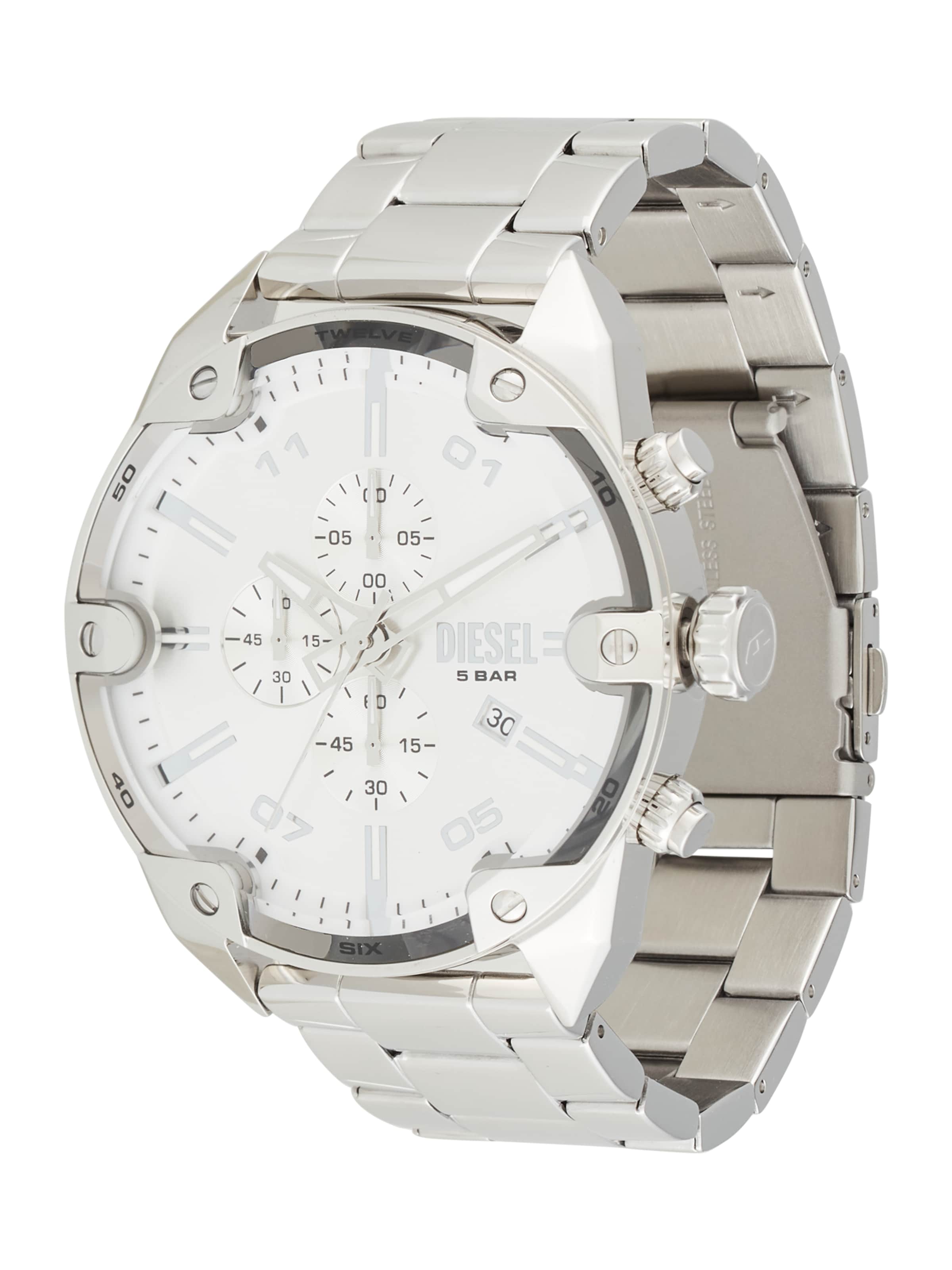 

DIESEL Серебряные аналоговые часы