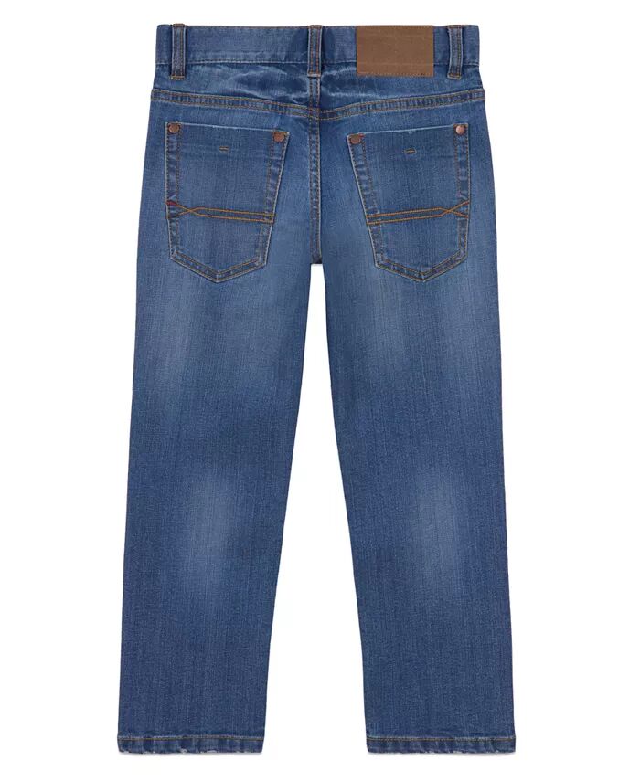Джинсы прямого кроя Stone Blue для больших мальчиков Tommy Hilfiger — фото 4