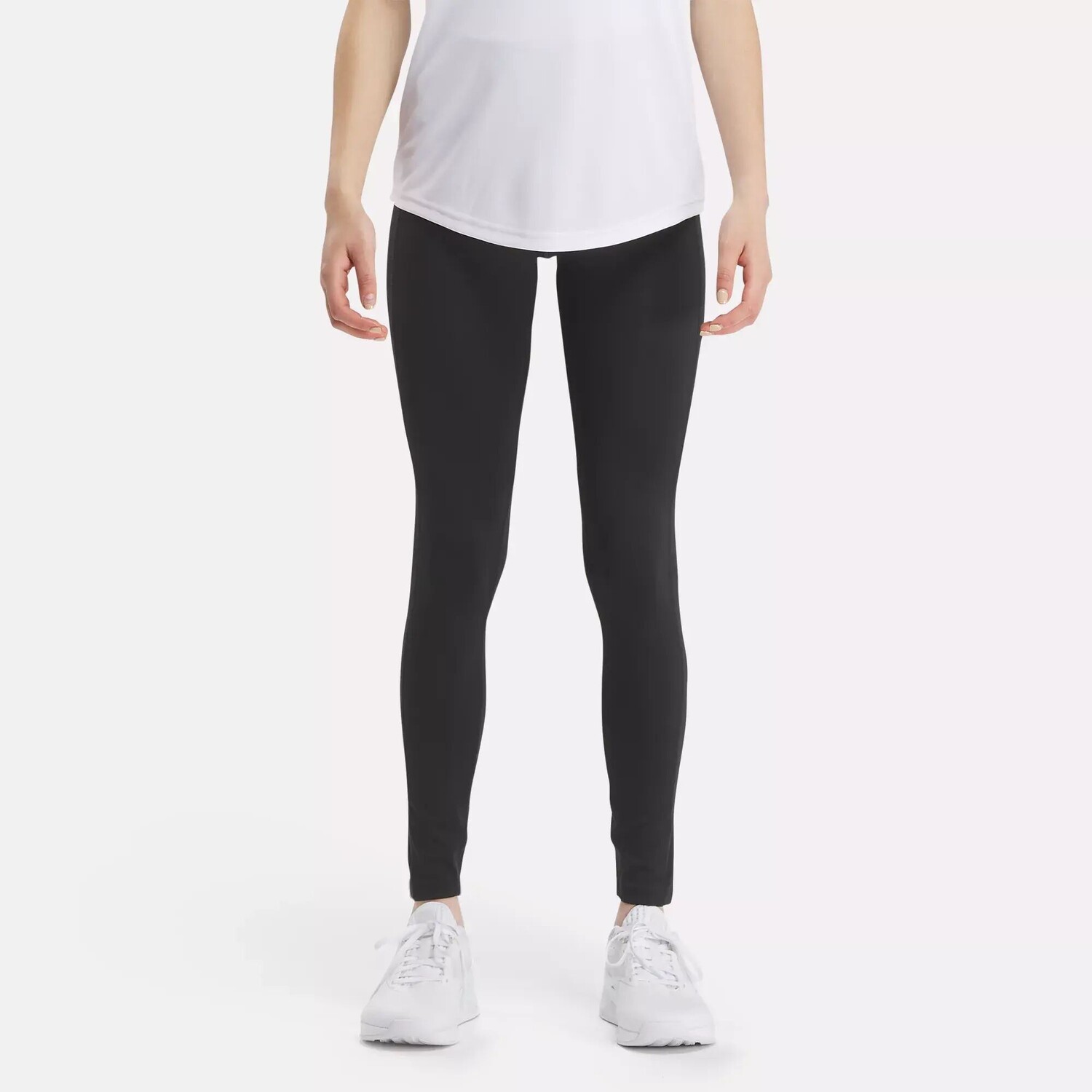 

Леггинсы с большим логотипом ID Train Reebok, черный