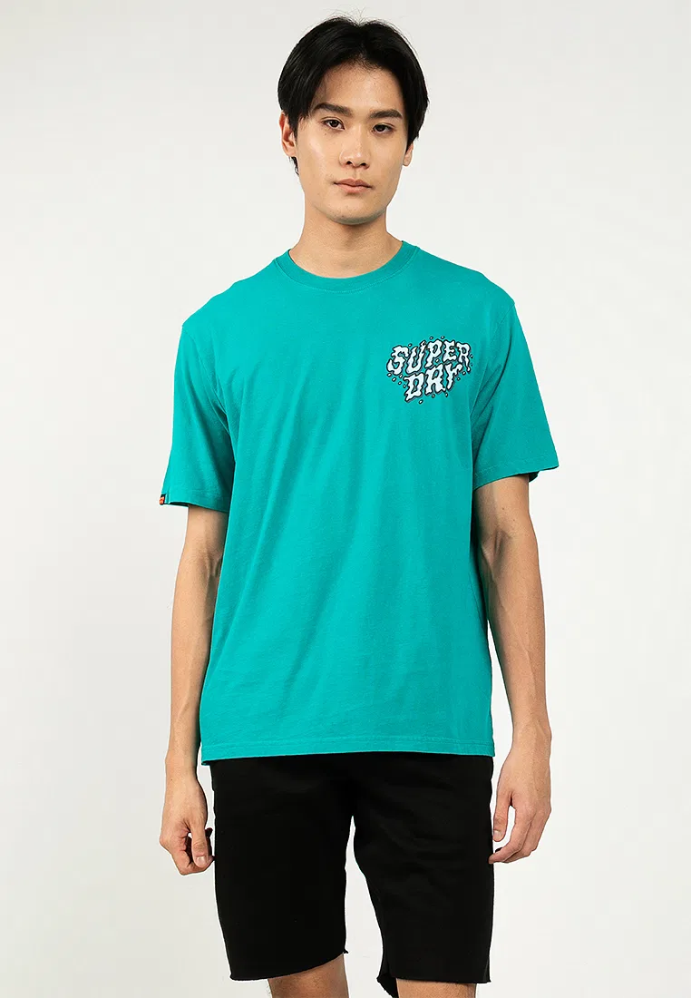 Футболка свободного кроя, Outdoor Narrative Superdry, синий