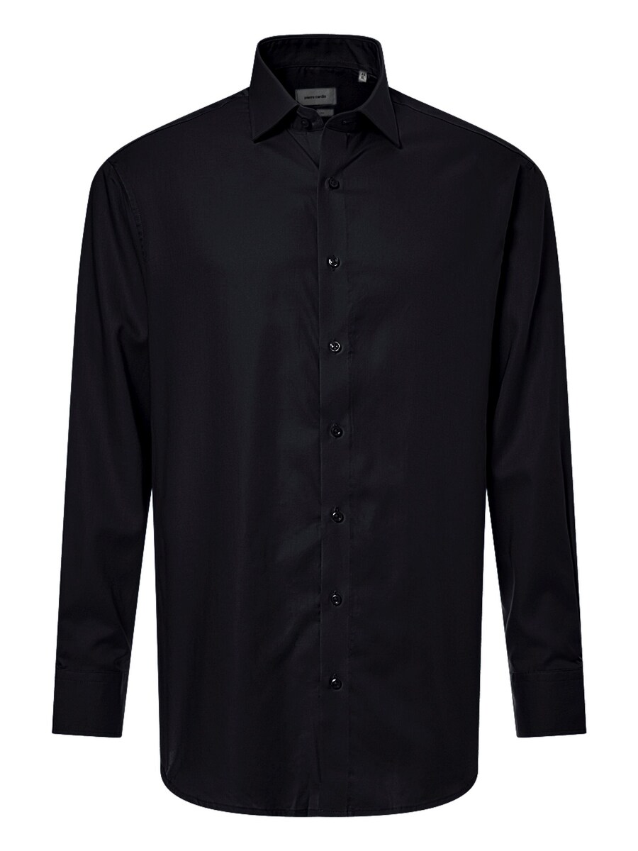 

Рубашка на пуговицах классического кроя PIERRE CARDIN, Black