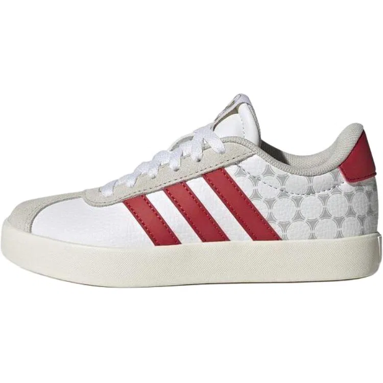 Детские кроссовки для скейтбординга VL COURT 3.0 Low top White Red Kids' Adidas
