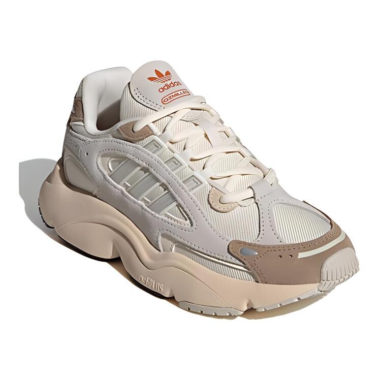 Ozmillen Kids" Повседневная обувь для детей Adidas Originals, цвет Marvelous White / Han Jade White / Alum Brown — фото 3