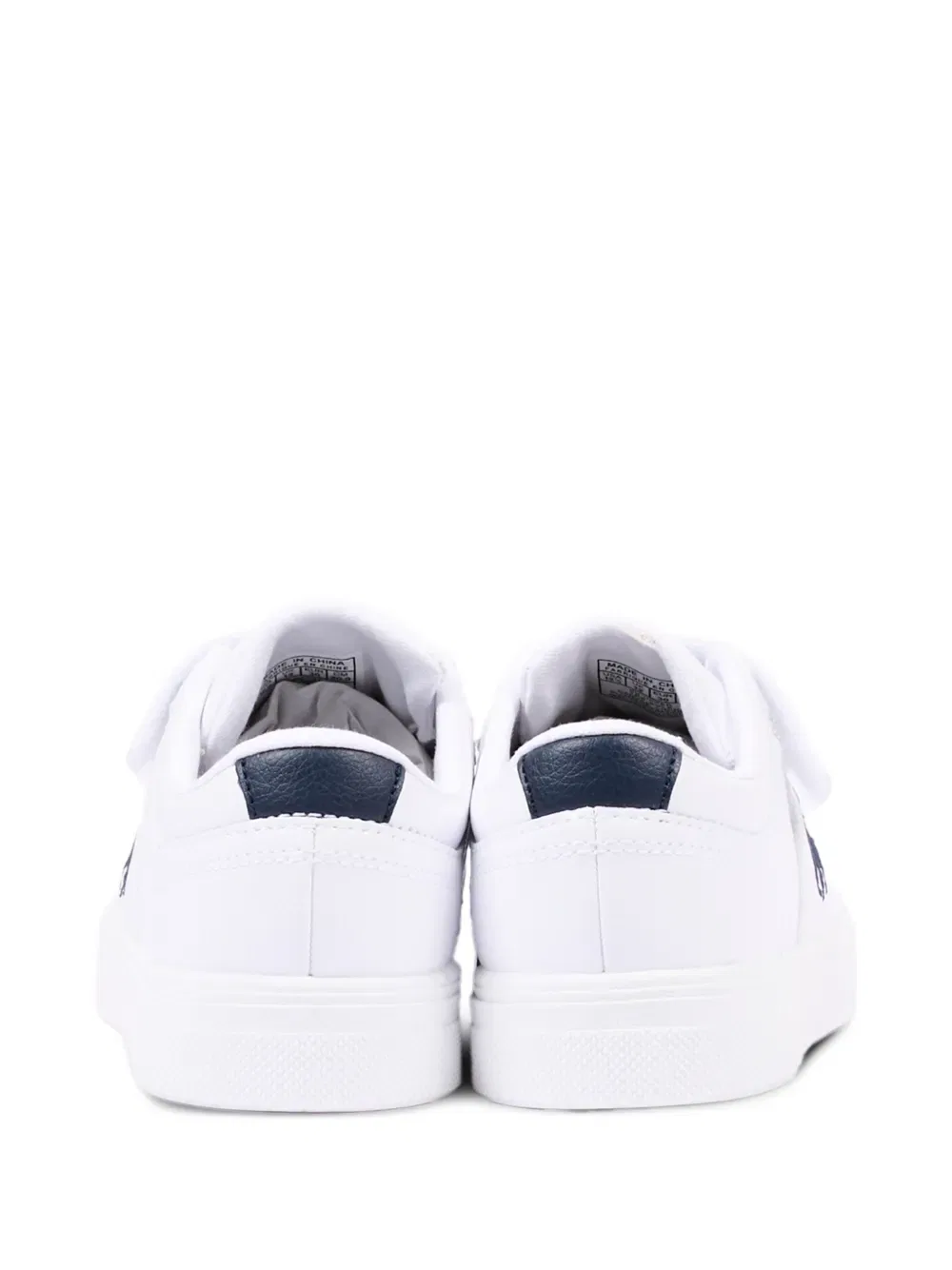 Кроссовки с логотипом на одной лямке Polo Ralph Lauren Kids, белый — фото 3
