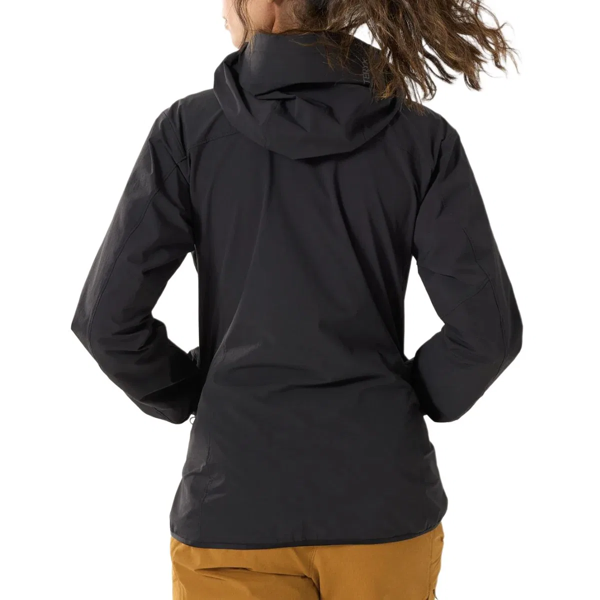 Куртка ветровка Arc'teryx GAMMA LIGHTWEIGHT водонепроницаемая, ветрозащитная, дышащая, износостойкая, быстросохнущая Arcteryx, Black — фото 3