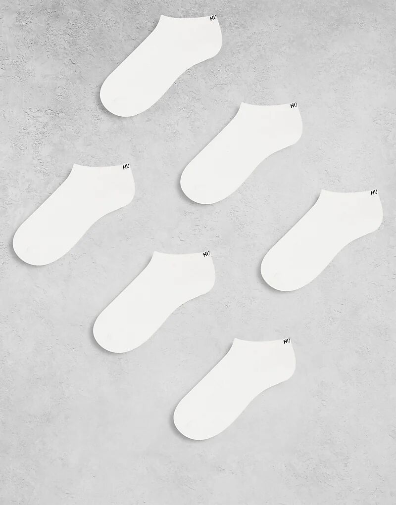 

HUGO Bodywear 6 пар носков для тренировок с логотипом и белым цветом Hugo Red