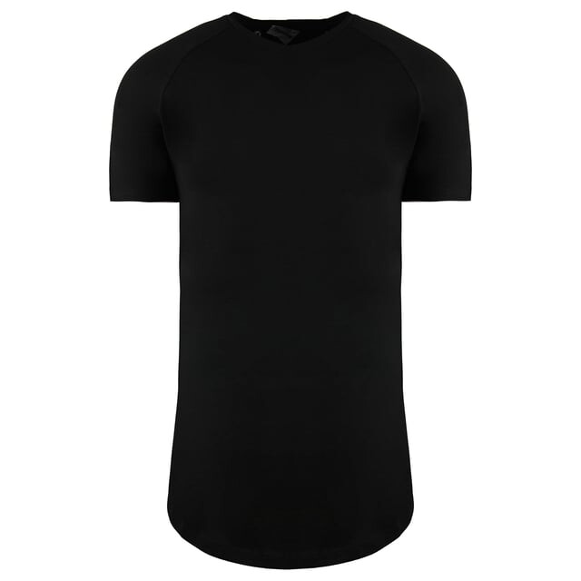 

Однотонная мужская черная футболка Gymshark, черный