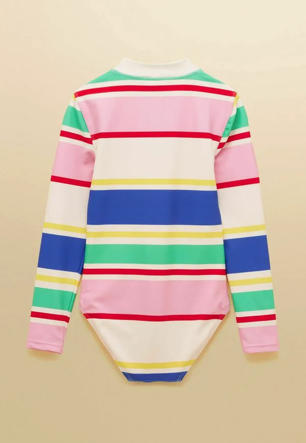 Купальник стандартного кроя с длинными рукавами Joules, Multi Striped — фото 3