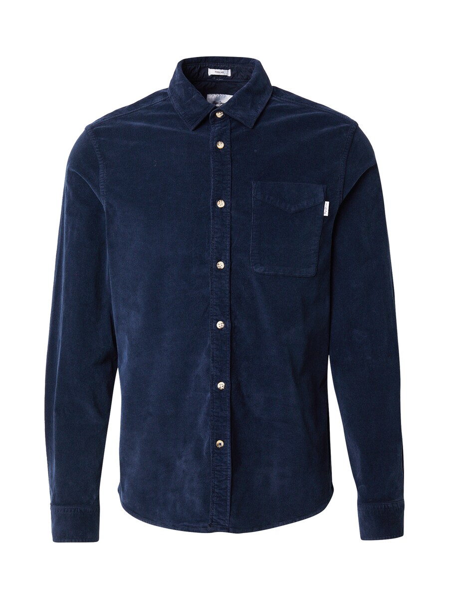 

Рубашка на пуговицах классического кроя Pepe Jeans Clayton, Navy