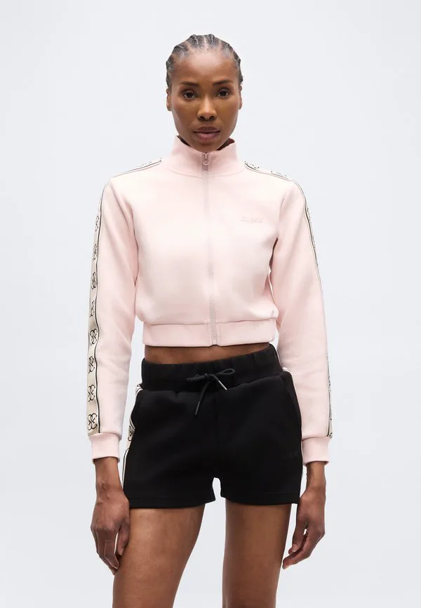 

Новая укороченная толстовка на молнии с изображением бритни спирс. Guess, Pink Serenade, Розовый, Новая укороченная толстовка на молнии с изображением бритни спирс. Guess, Pink Serenade