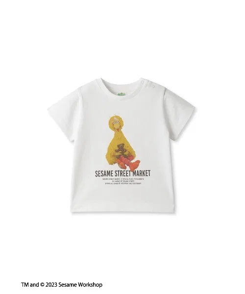 Футболка с фотопринтом Baby Sesame Street 100% хлопок