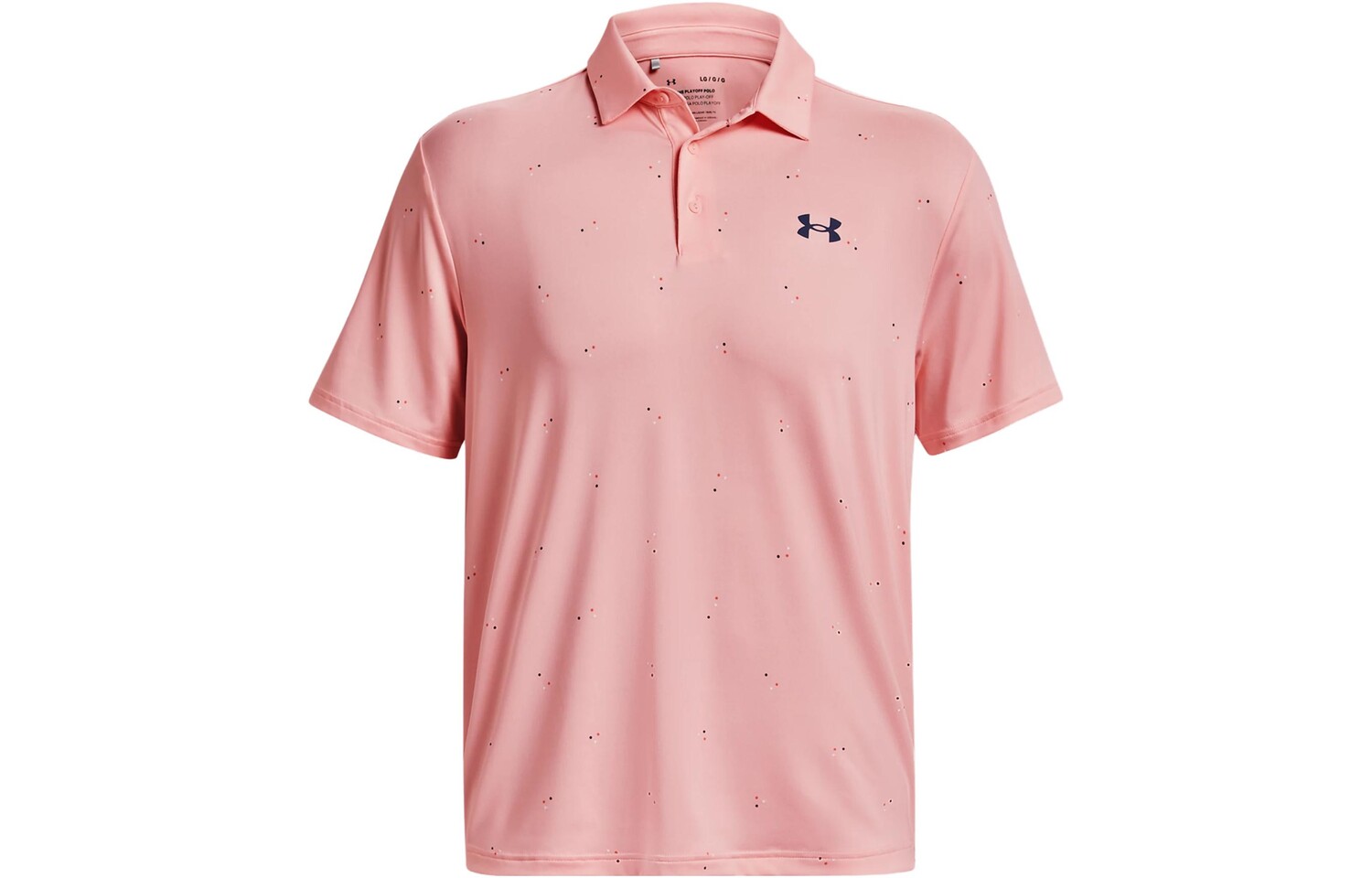 

Рубашка поло мужская розовая Under Armour, розовый