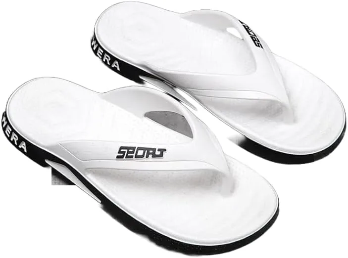 

Мужские летние пляжные тапочки, быстро сохнущие водные туфли для активного отдыха и купальников Generic, белый