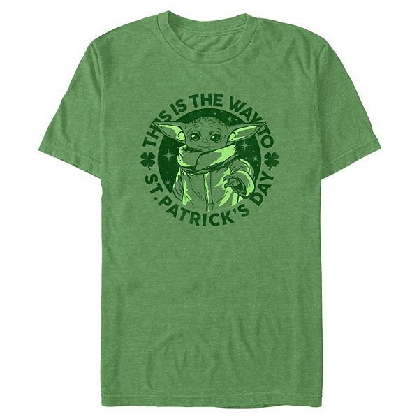 

Футболка Big & Tall The Mandalorian The Way to Saint Patrick's Day Star Wars