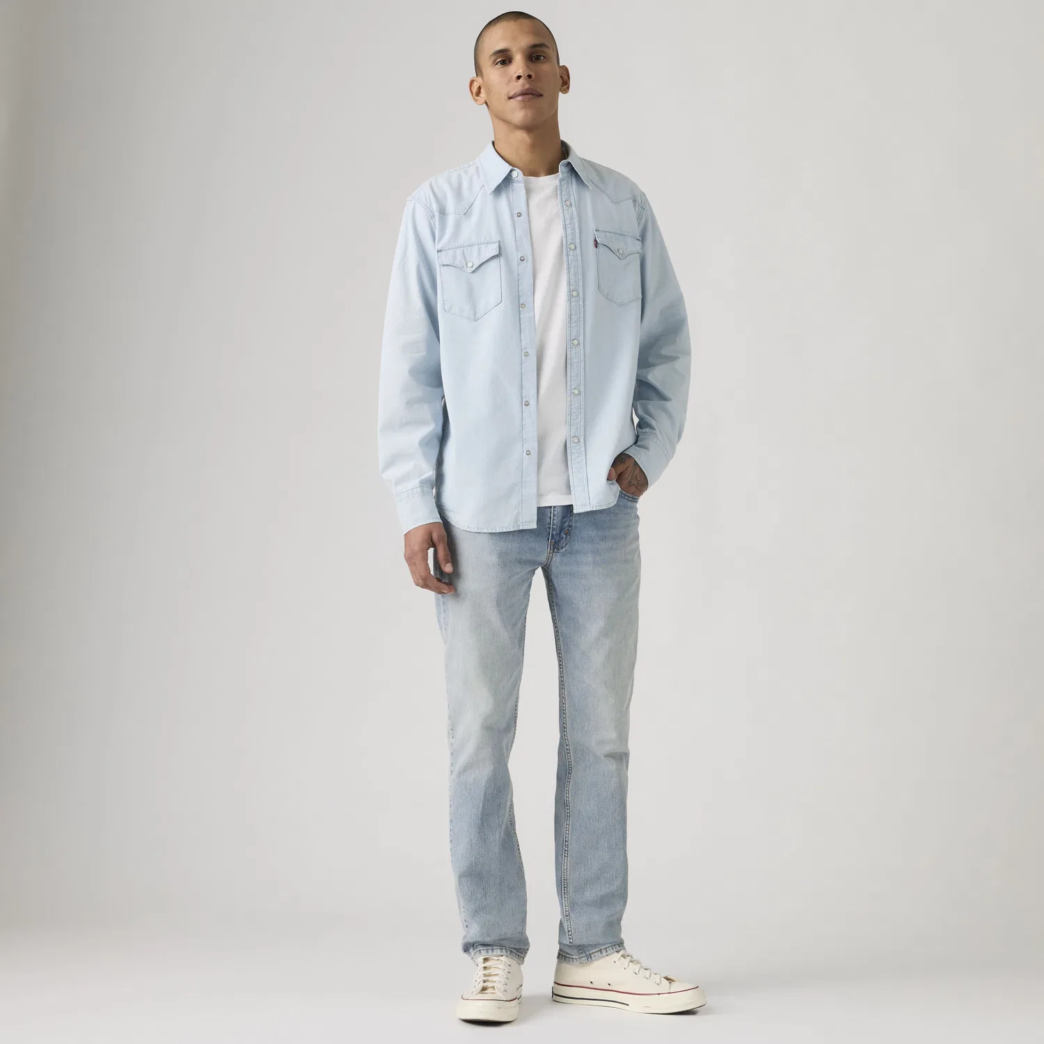 Мужские джинсы 511 Slim Performance Cool Levi's, Light Wash