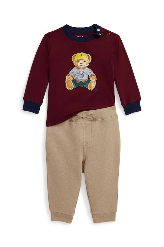 

Детский спортивный костюм Polo Ralph Lauren, бордовый