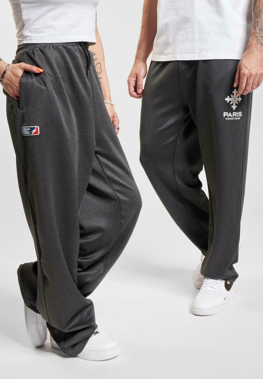 

Спортивные брюки SHOP X EUROPEAN LEAGUE OF PARIS MUSKETEERS DEF, антрацит