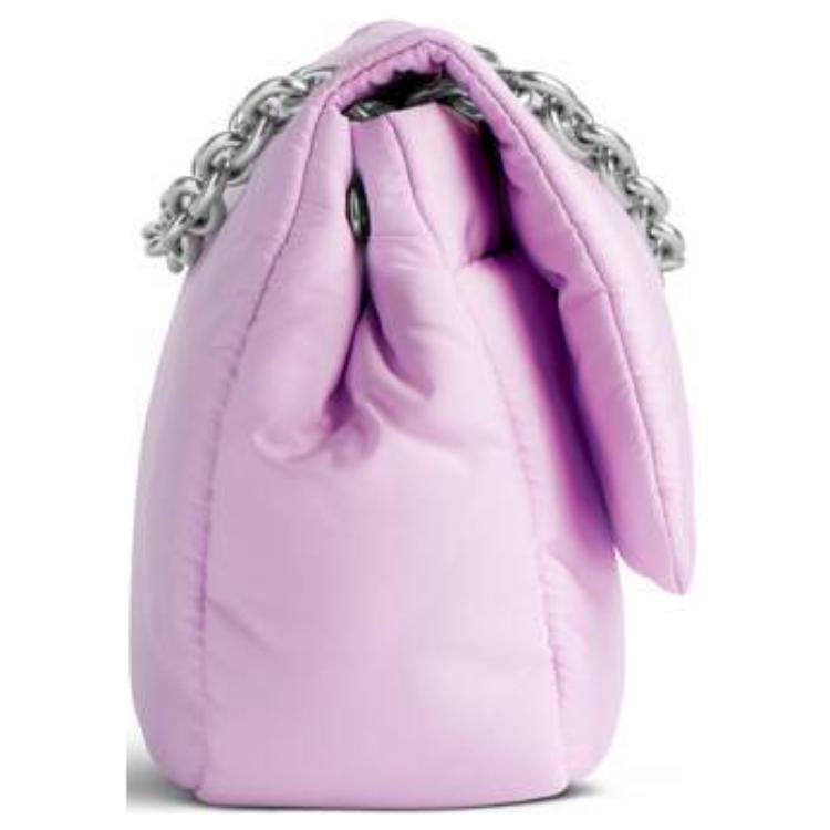 Balenciaga Нейлоновая сумка, мини-сумка через плечо women's lavender — фото 4