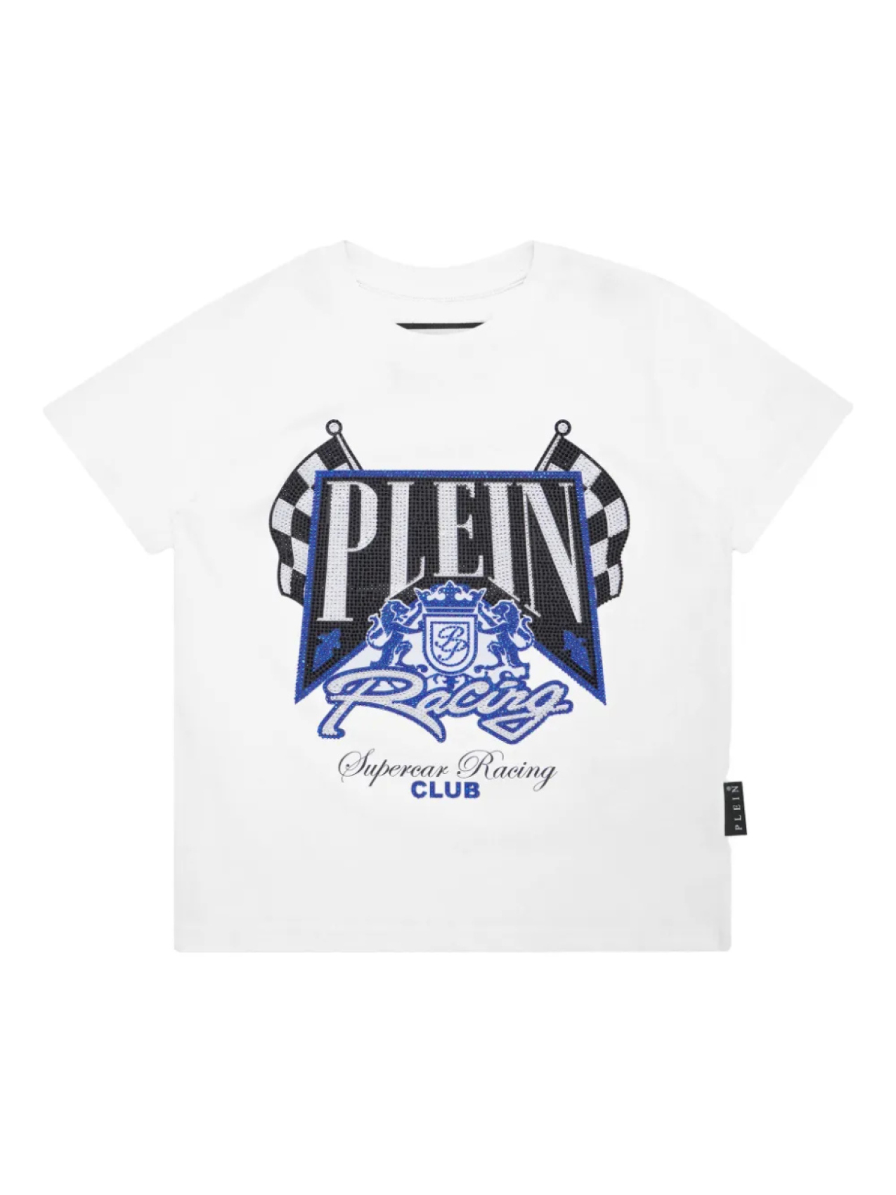

Футболка Philipp Plein Strass Racing Club, белый