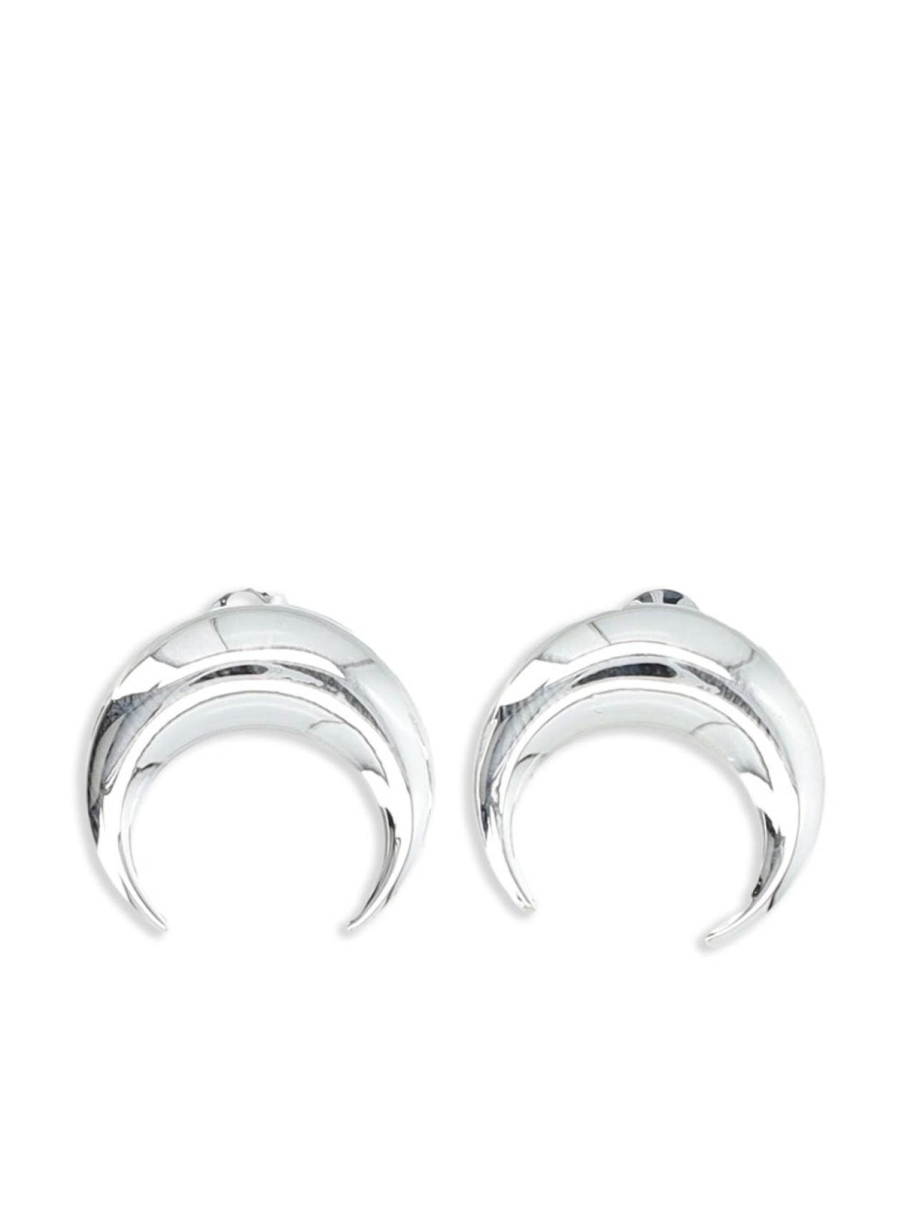 

Мини-серьги Crescent Moon Marine Serre, серебряный