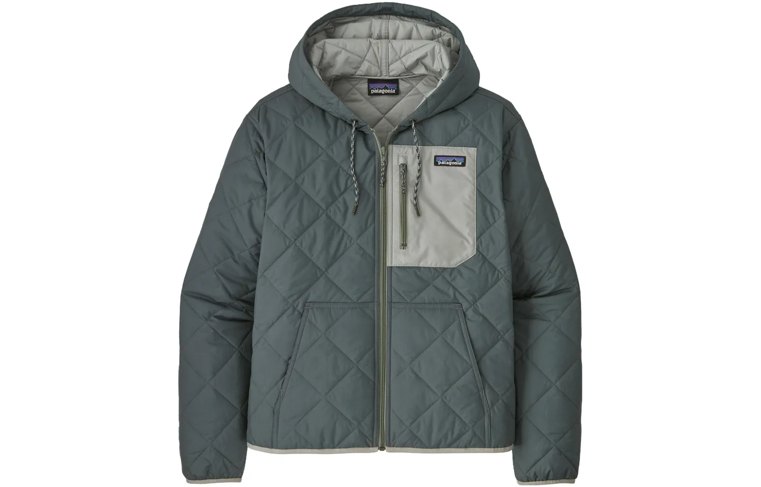 Пуховик Diamond Quilted Patagonia, winter solstice фиолетовый/slpu — фото 4