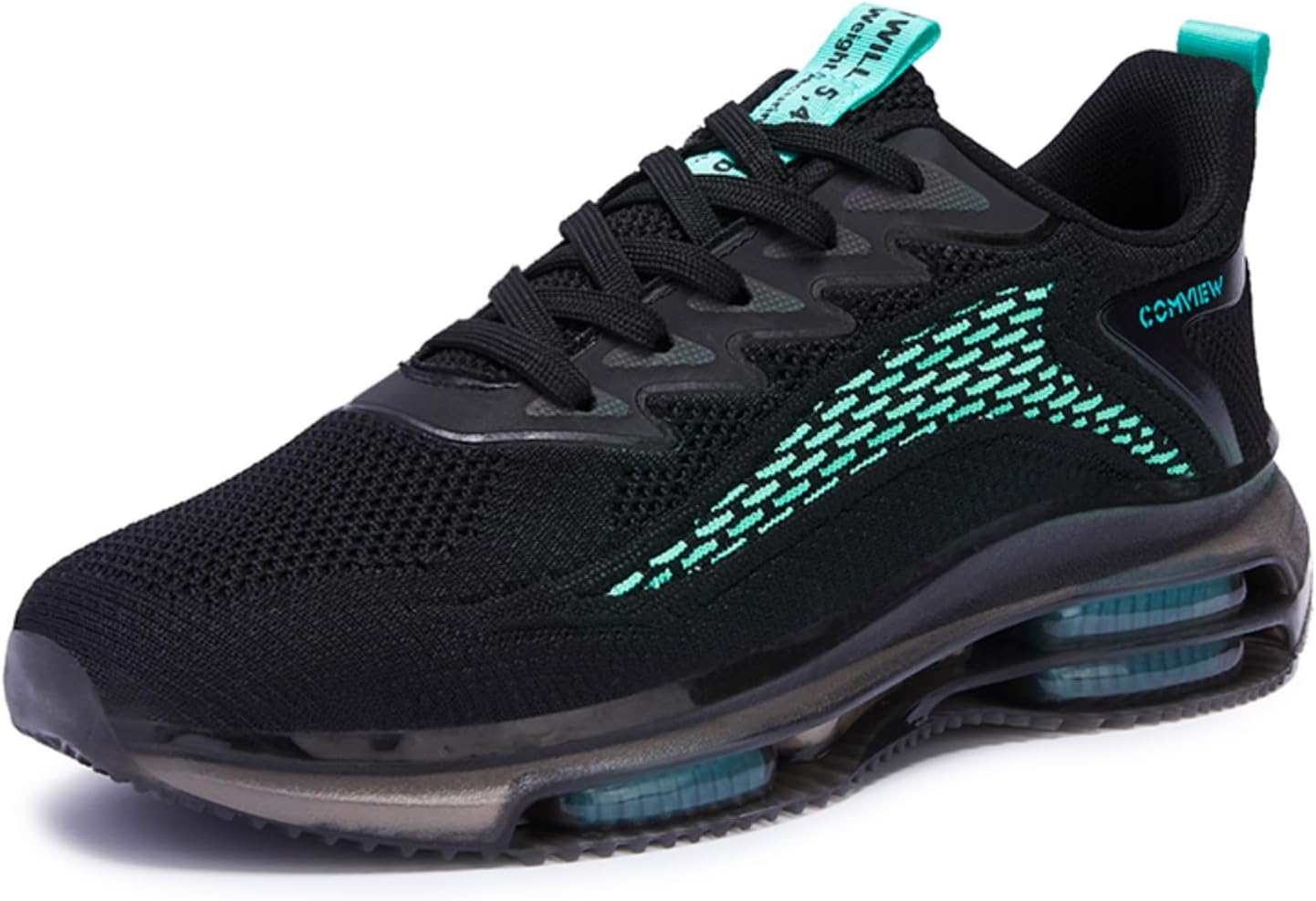 

Мужские кроссовки с градиентной синией воздушной подушкой, дышащие сетчатые спортивные обувь с стильным дизайном, идеальные для спорта и повседневной носки Aokisx