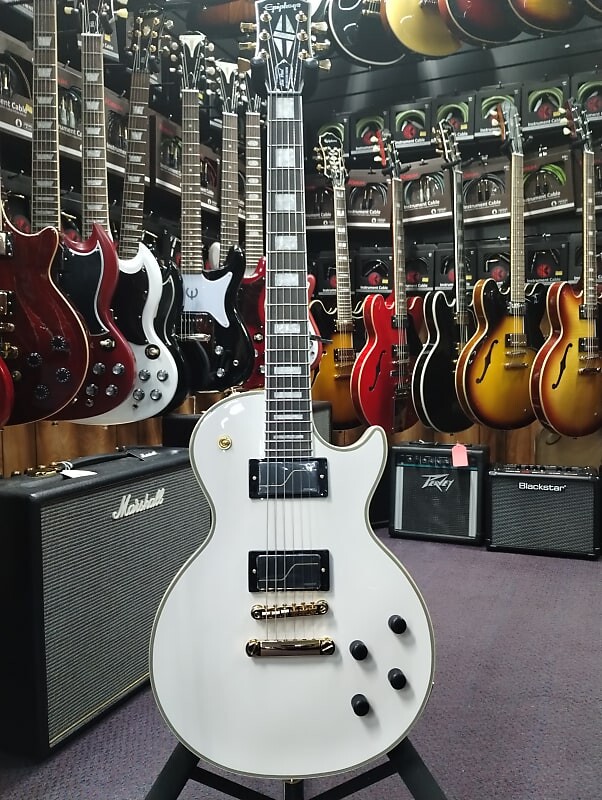 

Электрогитара Epiphone Matt Heafy Les Paul Custom Origins Bone White