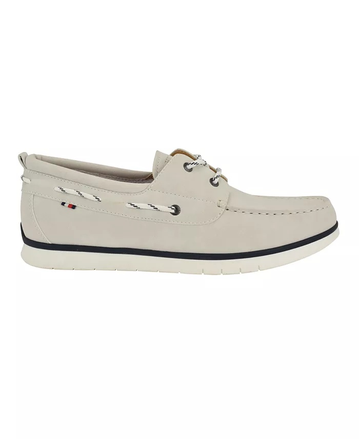 Мужские лодочные туфли Sator Modernized Tommy Hilfiger, белый — фото 2
