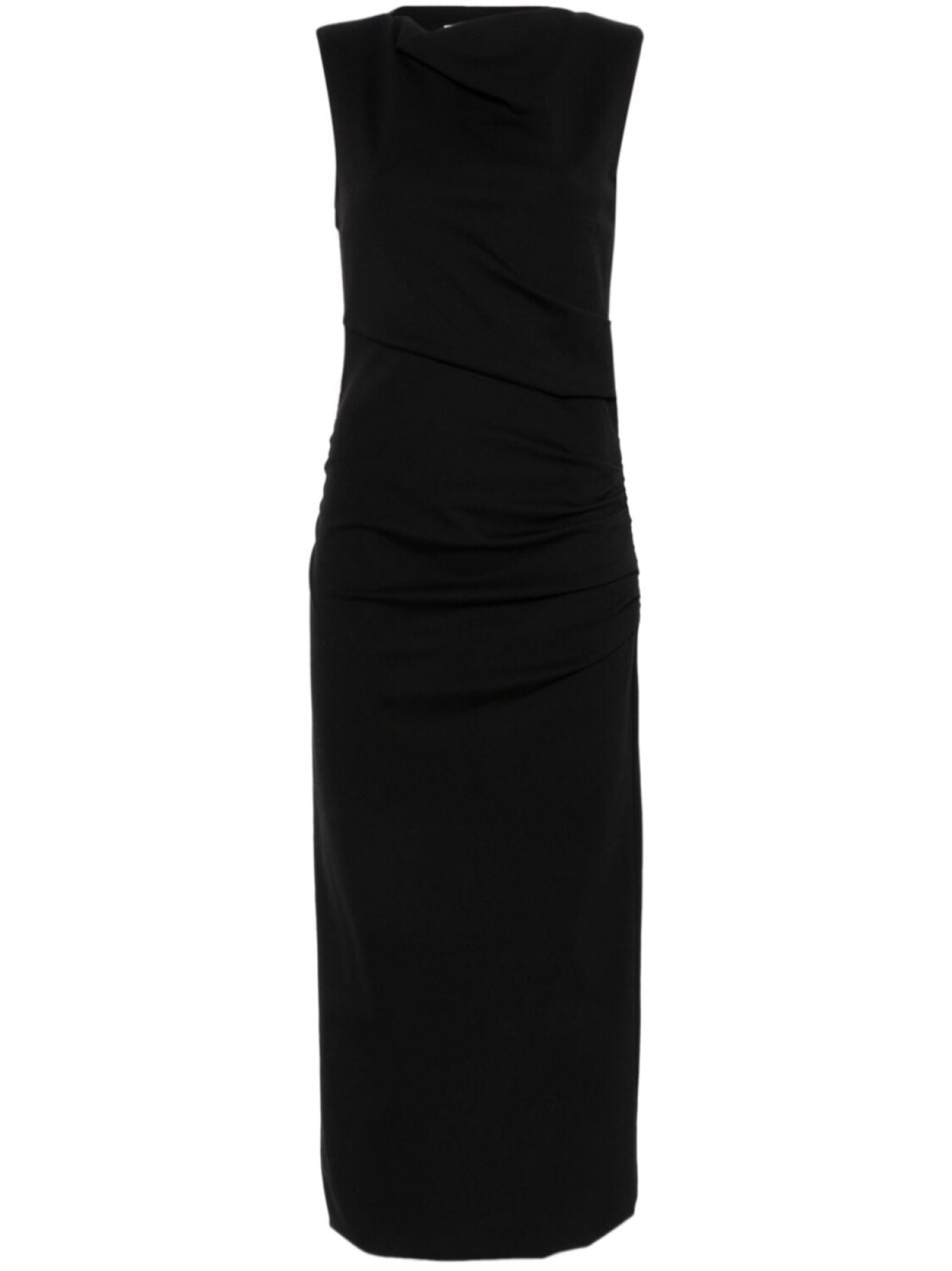 

Dorothee Schumacher драпированное платье миди, черный