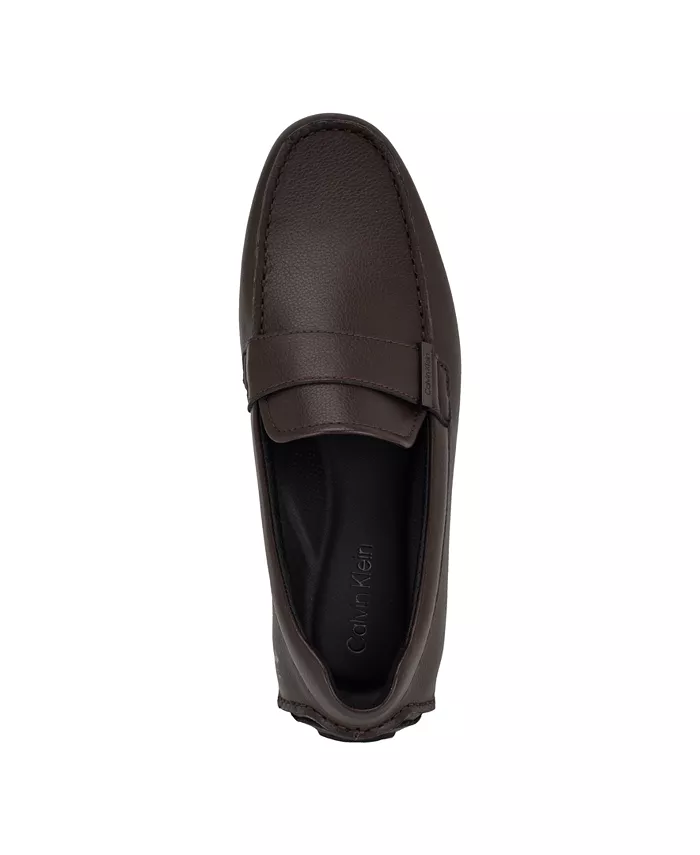 Мужские повседневные лоферы Moscow Casual Slip-On Calvin Klein, коричневый — фото 4
