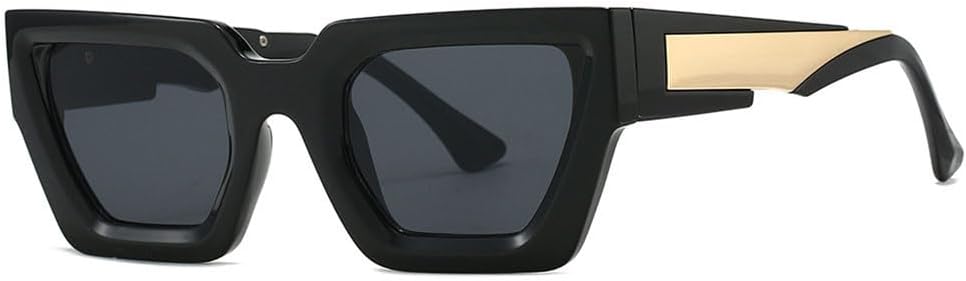 

Солнцезащитные очки UV400 — большая оправа, конфетные цвета, панк-градиентная расцветка, для женщин и мужчин, для бега и занятий спортом на открытом воздухе generic, Black Black