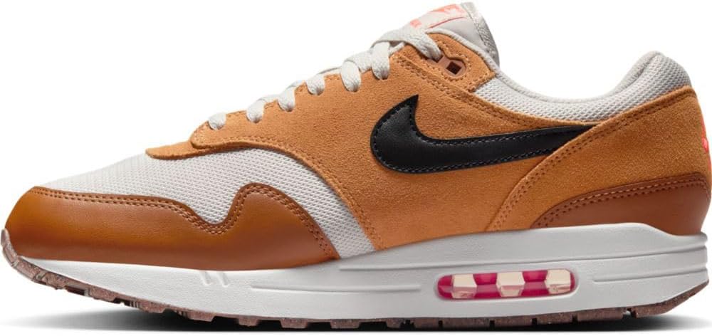Мужские кроссовки Nike Air Max 1, Light Bone/Black-Flax — фото 3