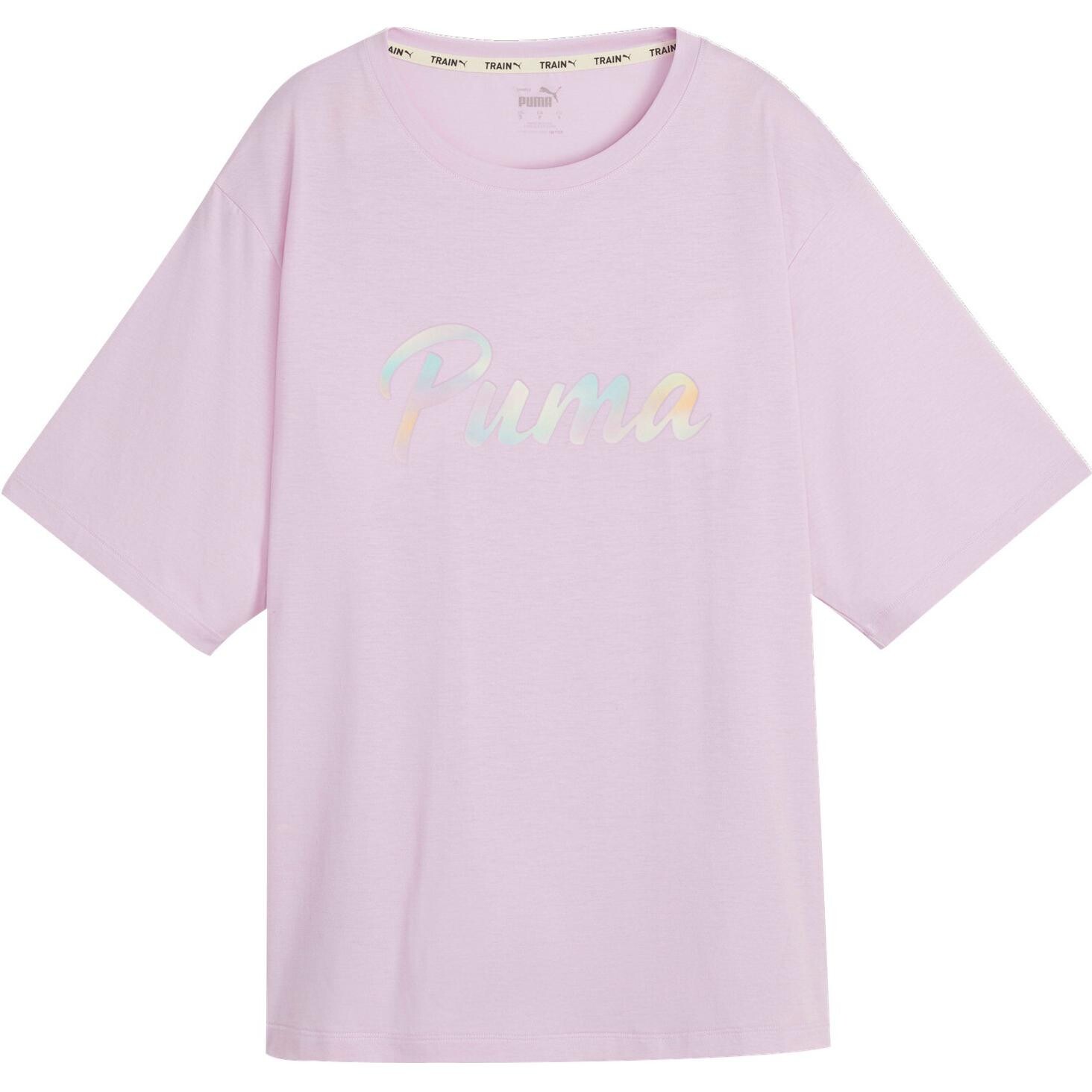 

Футболка Boyfriend женская светло-фиолетовая Puma