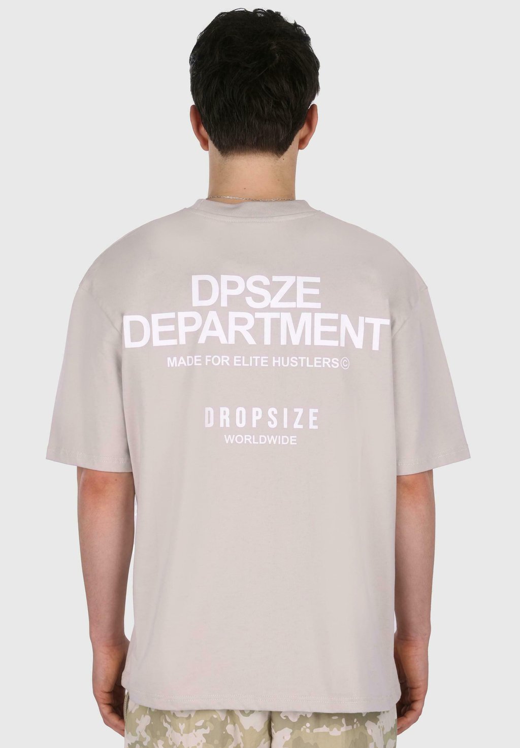 

Футболка с принтом HEAVY DEPARTMENT Dropsize, бежевый