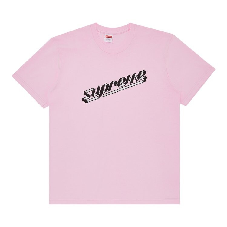 

Футболка Supreme Banner 'Light Pink', розовый