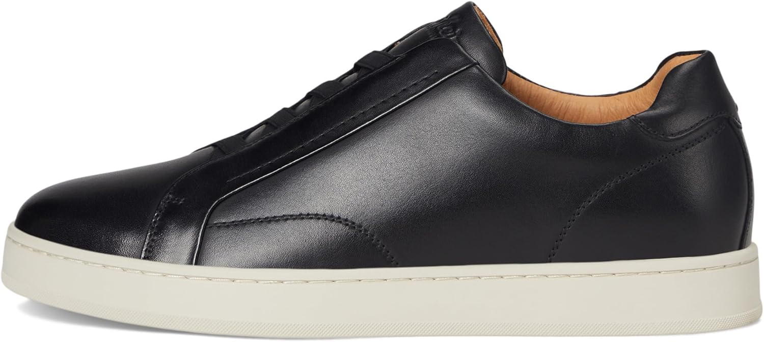 Мужские слипоны Florsheim Monopoli с эластичной шнуровкой от носка до пятки, белый/черный — фото 4