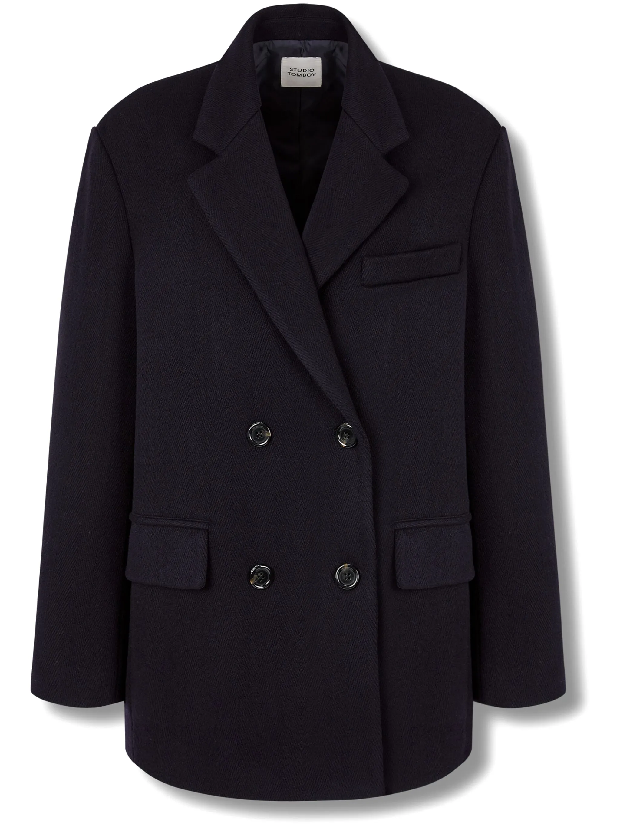 

Двубортный блейзер Tomboy, синий