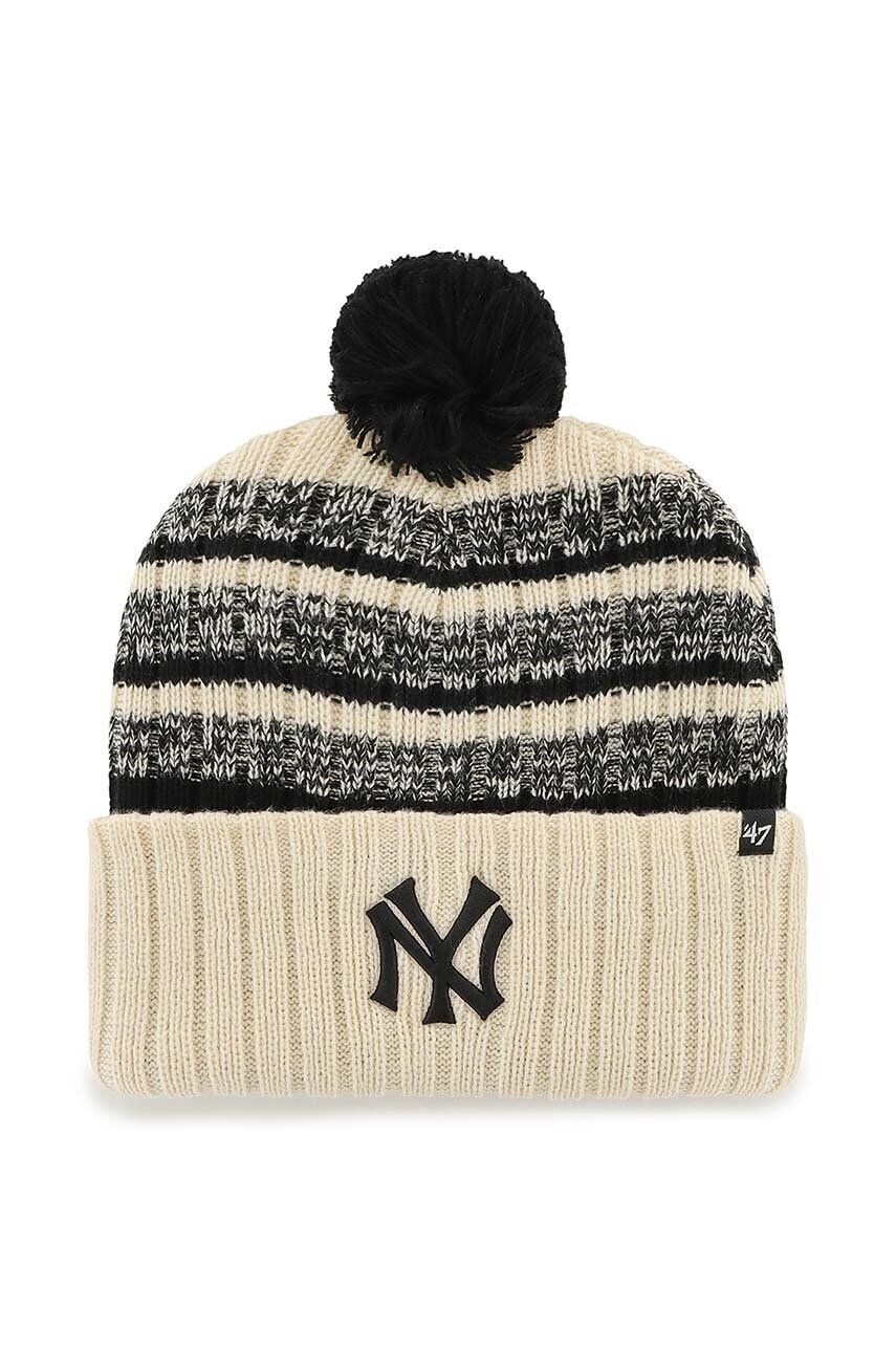 

Кепка MLB New York Yankees 47 brand, бежевый