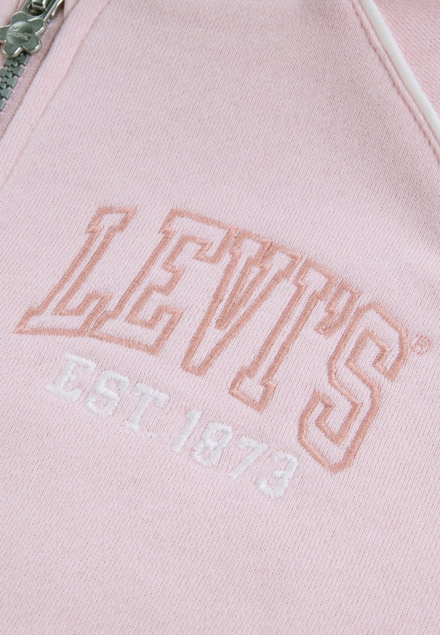 Толстовка Levi's MEET AND GREET FULL ZIP, Crystal Rose/Light Pink — фото 3