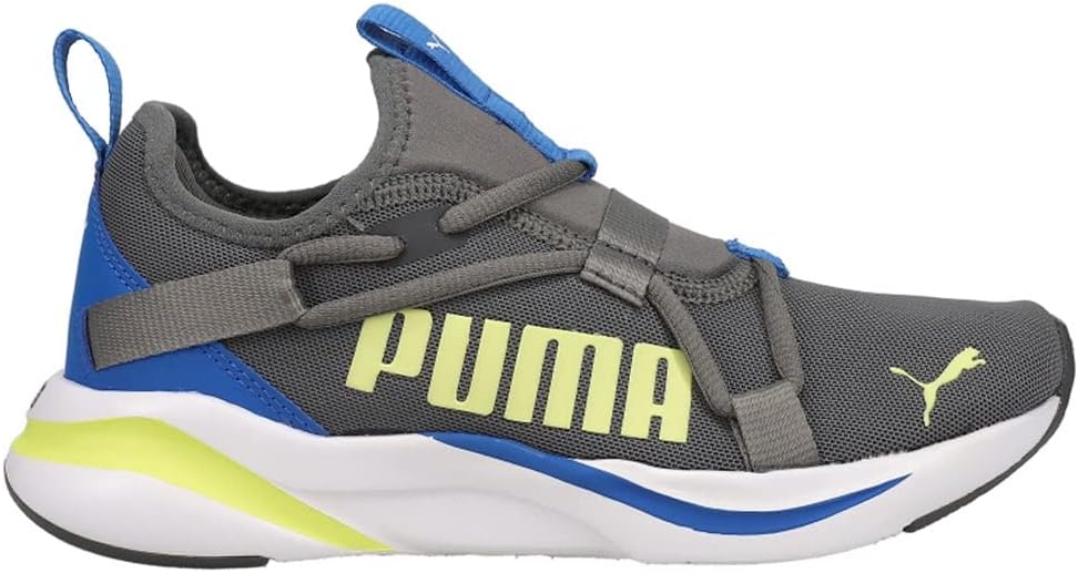 Кроссовки PUMA для мальчиков Rift Slip On с принтом по всей поверхности, желтый/белый — фото 2
