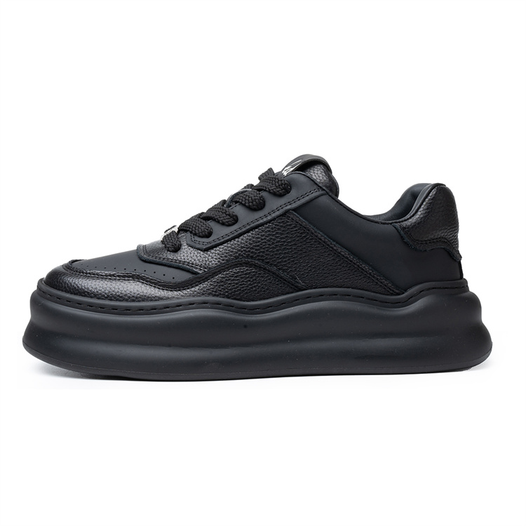 

Низкие мужские кроссовки FED, Black White Black Sole