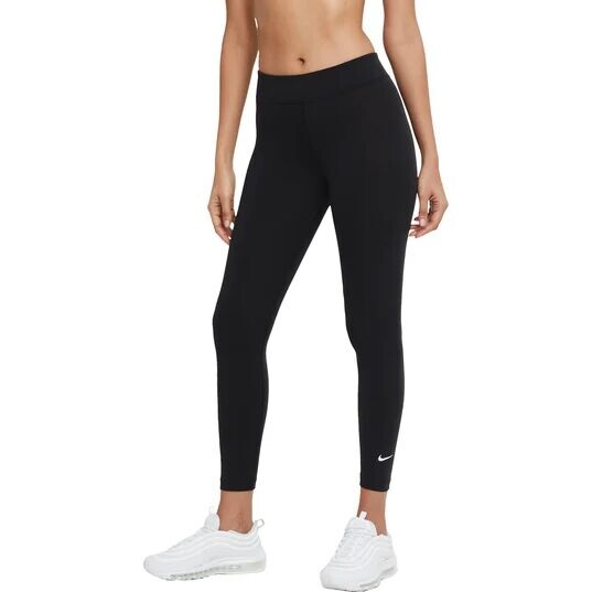 

Леггинсы MR 7/8 W NSW Essntl Nike, черно-белый