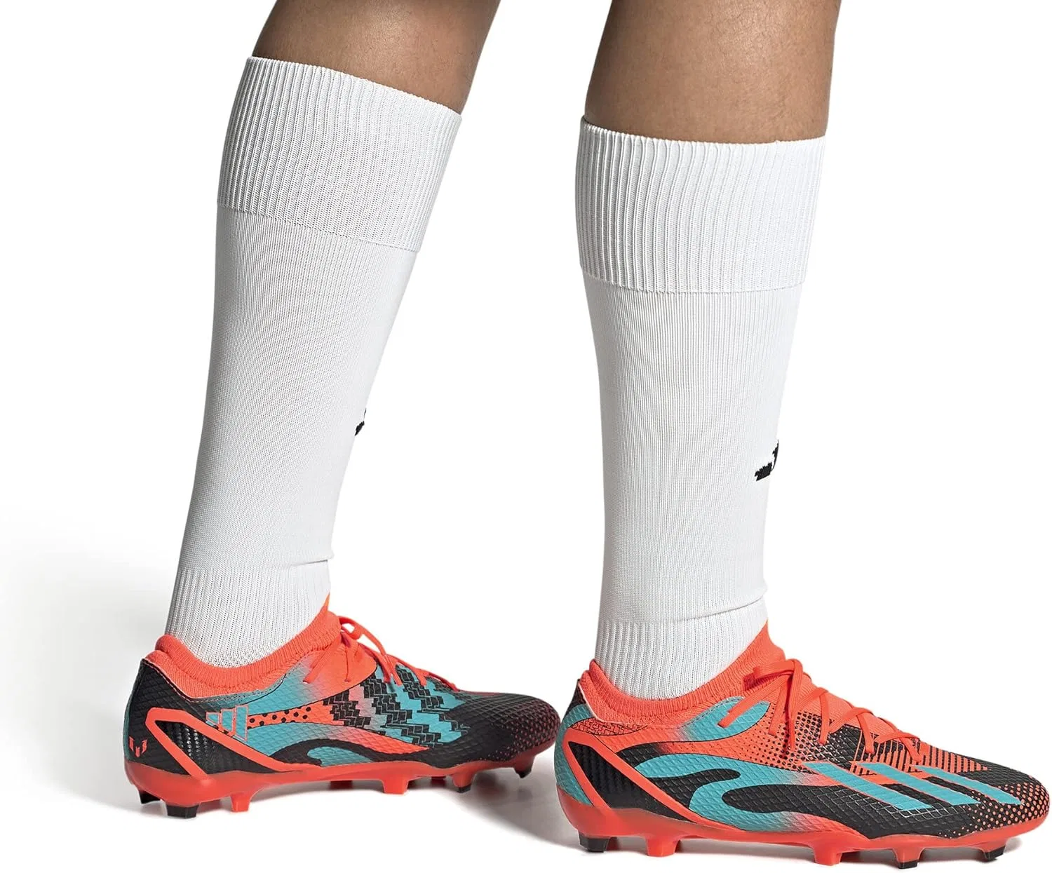 Кроссовки Adidas Unisex X Speedportal.3 Fg, Team Solar Orange Mint Rush Core Black — фото 2