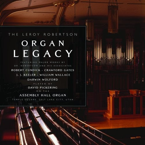 

CD диск Robertson / Wolfor: Leroy Robertson Organ Lega