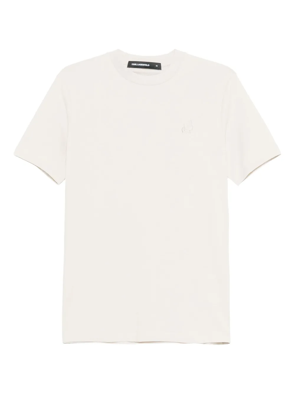 

Футболка с вышивкой Karl Lagerfeld Jeans, нейтральный