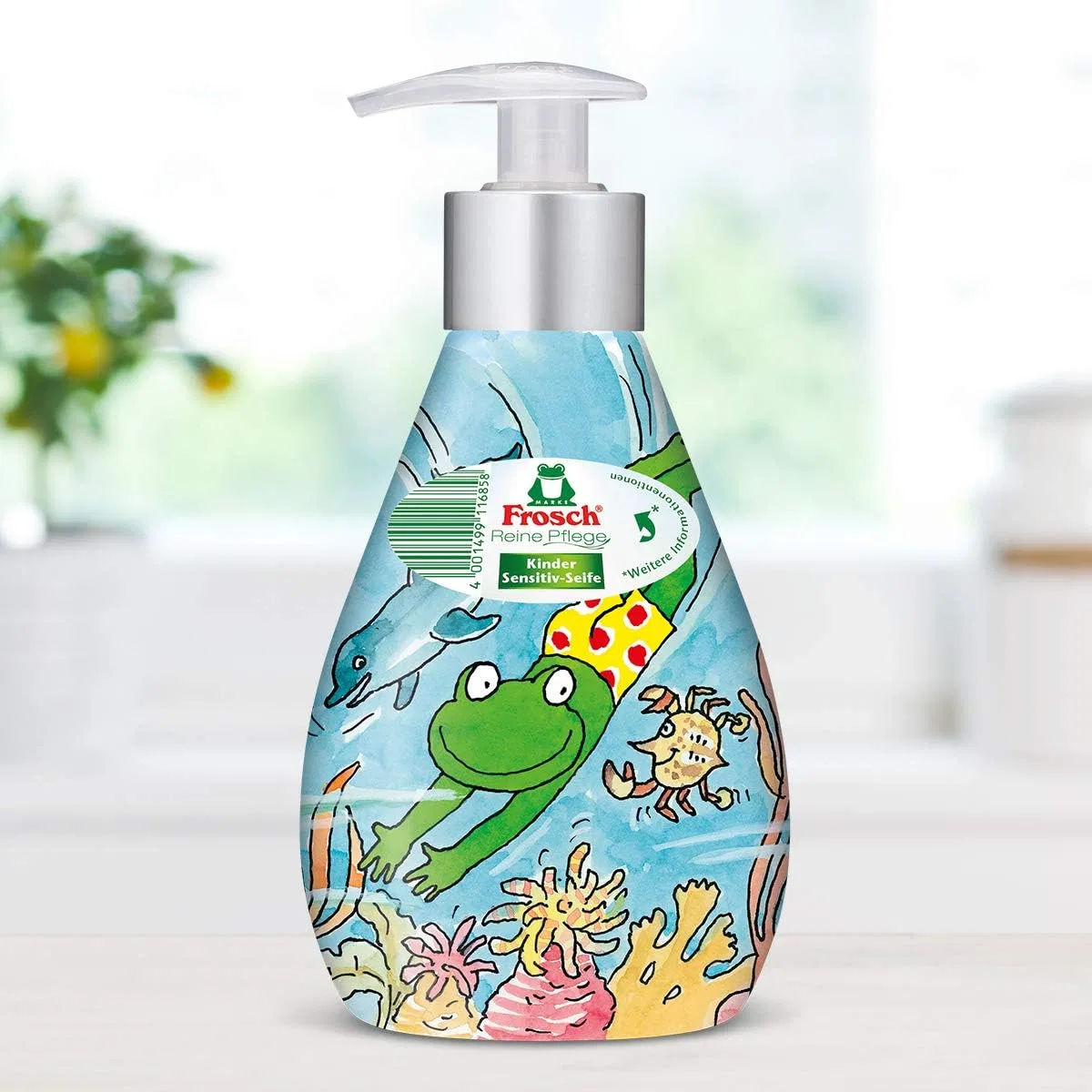 Детское жидкое мыло Frosch Pure Care Sensitive, 300 мл (6 шт.) Frosch — фото 4