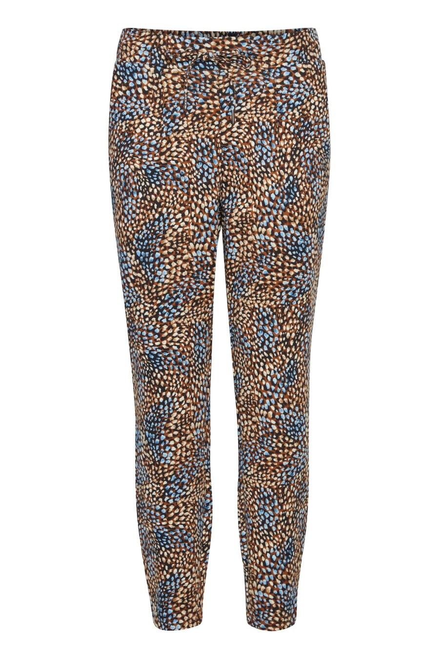 

Тканевые брюки b.young Tapered Pants Rizetta, цвет beige/blue/brown