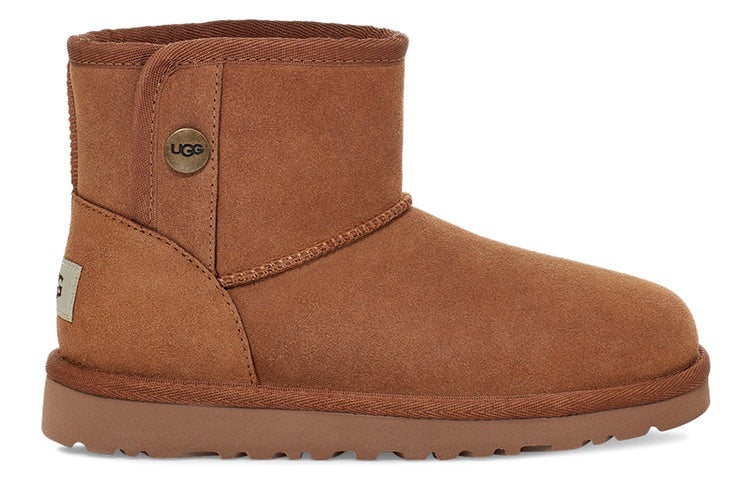 Зимние ботинки UGG Jona Fleece Lined Big Boys Brown, коричневый — фото 2