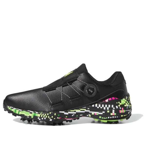 

Кроссовки zg23 boa glitch boost 'black lucid lemon'' Adidas, черный